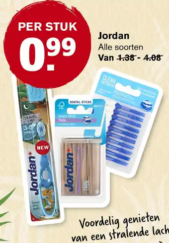 Hoogvliet Jordan aanbieding