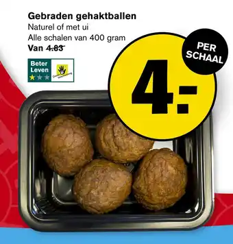 Hoogvliet Gebraden gehaktballen aanbieding