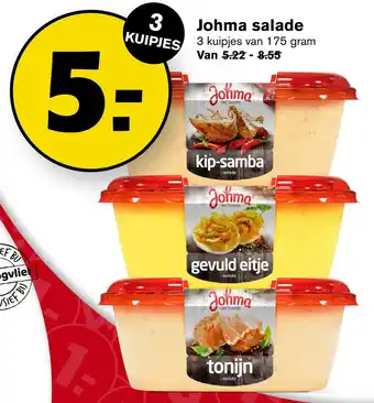 Hoogvliet Johma salade aanbieding