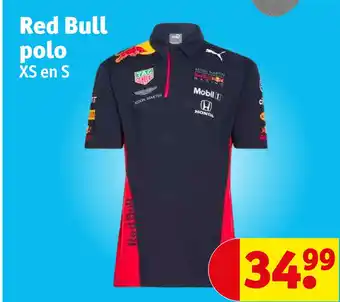 Kruidvat Red bull polo aanbieding