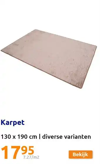 Action Karpet aanbieding