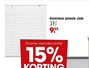 Kwantum Aluminium jaloezie Jade aanbieding