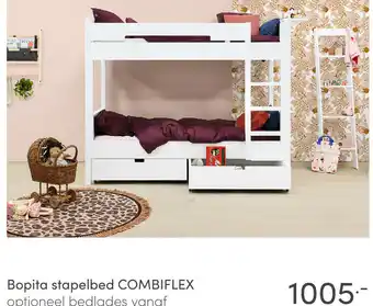 Baby & Tiener Bopita stapelbed combiflex aanbieding