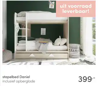 Baby & Tiener Stapelbed daniel aanbieding