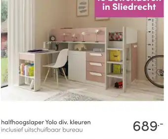 Baby & Tiener Halfhoogslaper yolo div. kleuren aanbieding