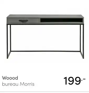 Baby & Tiener Woood bureau morris aanbieding