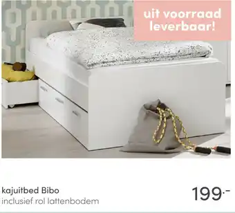 Baby & Tiener Kajuitbed bibo aanbieding