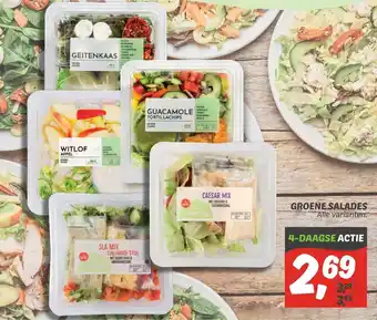 Dekamarkt Groene Salades aanbieding