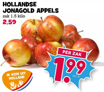 Boon`s Markt Hollandse jonagold appels aanbieding