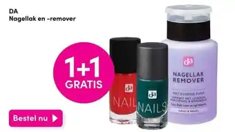 DA Da nagellak en -remover aanbieding