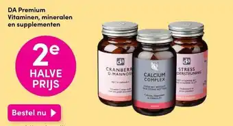 DA Da premium vitaminen, mineralen en supplementen aanbieding