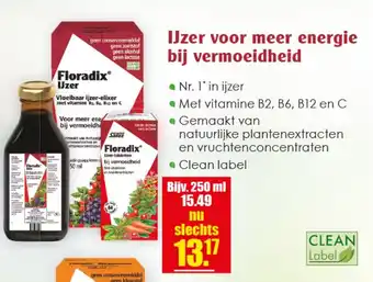 Gezond & Wel Ijzer voor meer energie bij vermoeidheid aanbieding