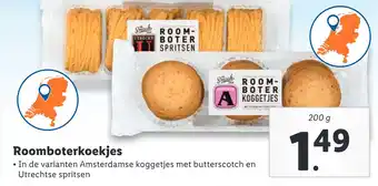 Lidl Roomboterkoekjes aanbieding