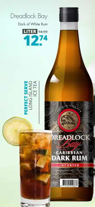 Mitra Dreadlock bay dark of white rum aanbieding