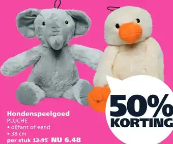 Ranzijn Hondenspeelgoed pluche aanbieding