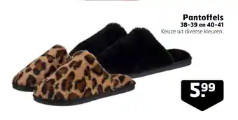 Trekpleister Pantoffels aanbieding