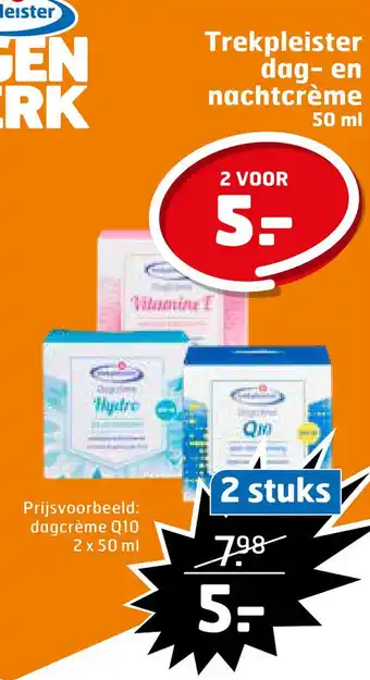 Trekpleister Trekpleister dag- en nachtcrème aanbieding