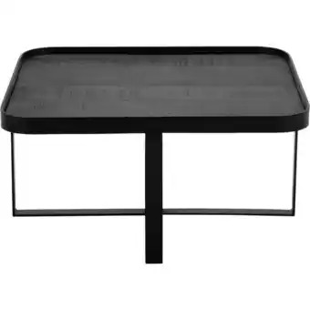 Trendhopper Bijzettafel hampton 70x70cm black aanbieding