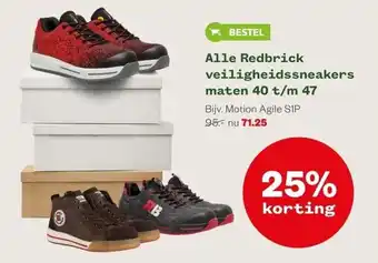 Welkoop Veiligheidssneakers maten 40 t/m 47 aanbieding