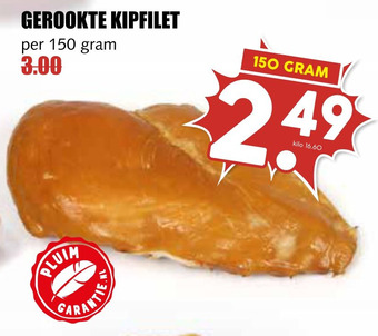 Boon`s Markt Gerookte kipfilet aanbieding