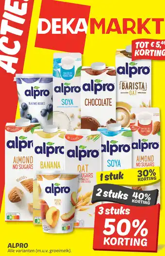 Dekamarkt Alpro aanbieding