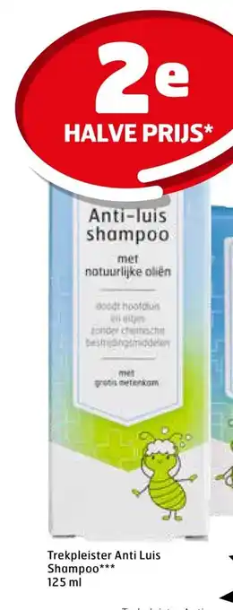 Trekpleister Anti Luis Shampoo*** 125 ml 2 stuks aanbieding