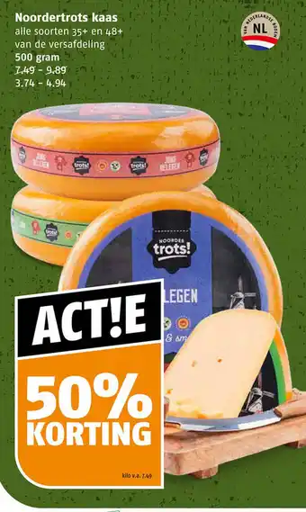 Poiesz Noordertrots kaas aanbieding