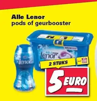 Nettorama Alle lenor pods of geurbooster aanbieding