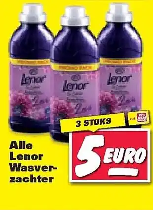 Nettorama Alle lenor wasverzachter aanbieding