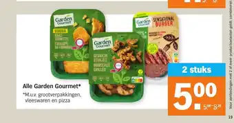 Albert Heijn Alle Garden Gourmet 2 stuks aanbieding