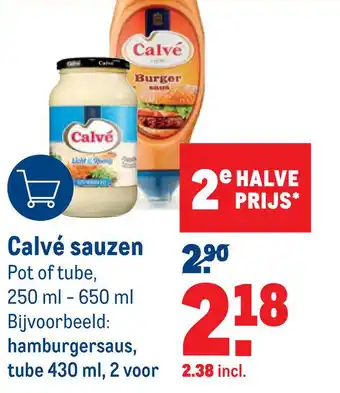 Makro Calvé sauzen aanbieding