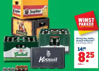 Makro Hertog Jan, Jupiler, Grolsch of Kernuit aanbieding