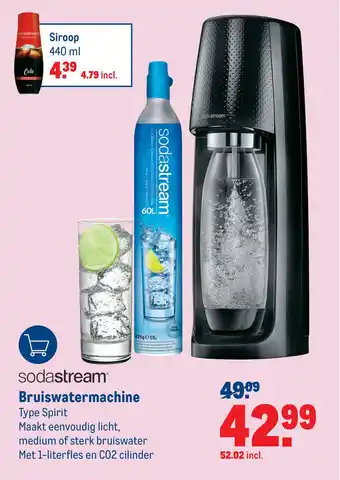 Makro Bruiswatermachine aanbieding