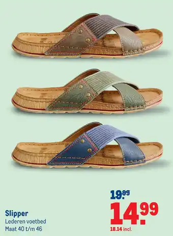 Makro Slipper aanbieding