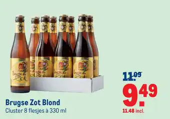 Makro Brugse Zot Blond aanbieding