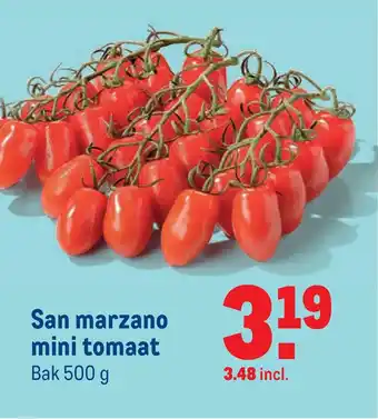 Makro San marzano mini tomaat aanbieding