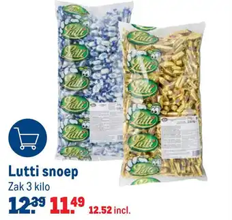 Makro Lutti snoep aanbieding