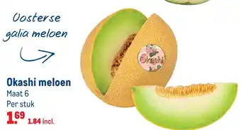 Makro Okashi meloen aanbieding