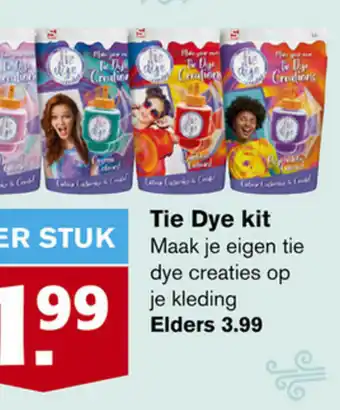 Hoogvliet Tie dye kit aanbieding