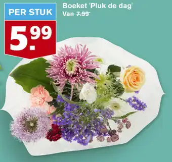 Hoogvliet Boeket 'pluk de dag' aanbieding