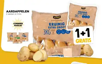 Jumbo Aardappelen 2 zakken a 3 kilo aanbieding