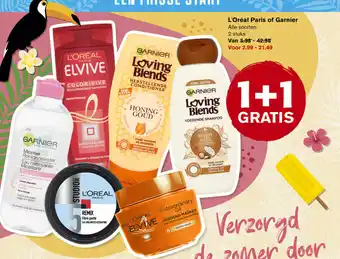 Hoogvliet L'oreal paris of garnier aanbieding