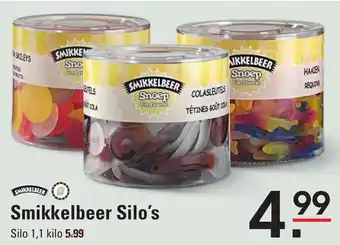 Sligro Smikkelbeer Silo's 1.1 kilo aanbieding