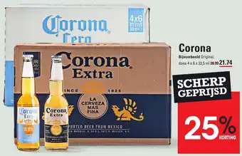 Sligro Corona 4x6x33.5ml aanbieding