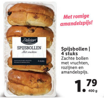 Lidl Delicieux Spijsbollen 400g aanbieding