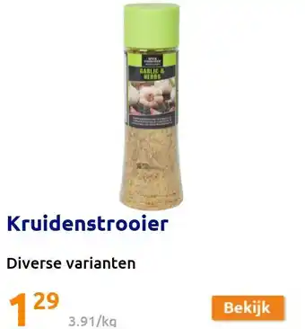 Action Kruidenstrooier aanbieding