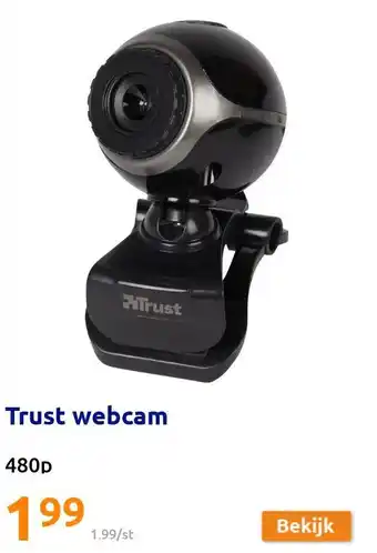 Action Trust webcam aanbieding