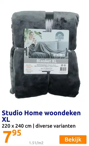 Action Studio Home woondeken XL aanbieding