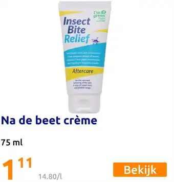 Action Na de beet crème aanbieding