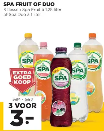 Jumbo Spa fruit of duo aanbieding